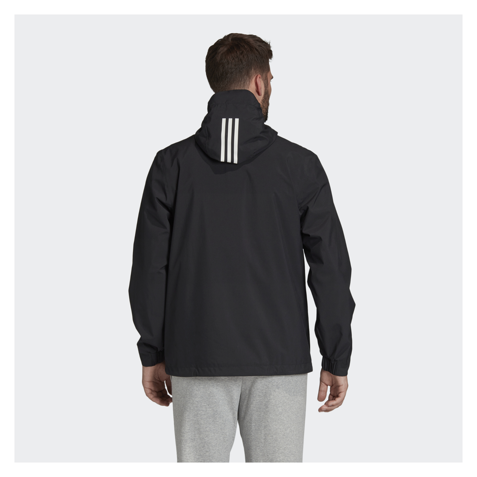 Adidas-LP BSC 3-Stripes RAIN RDY Jacket