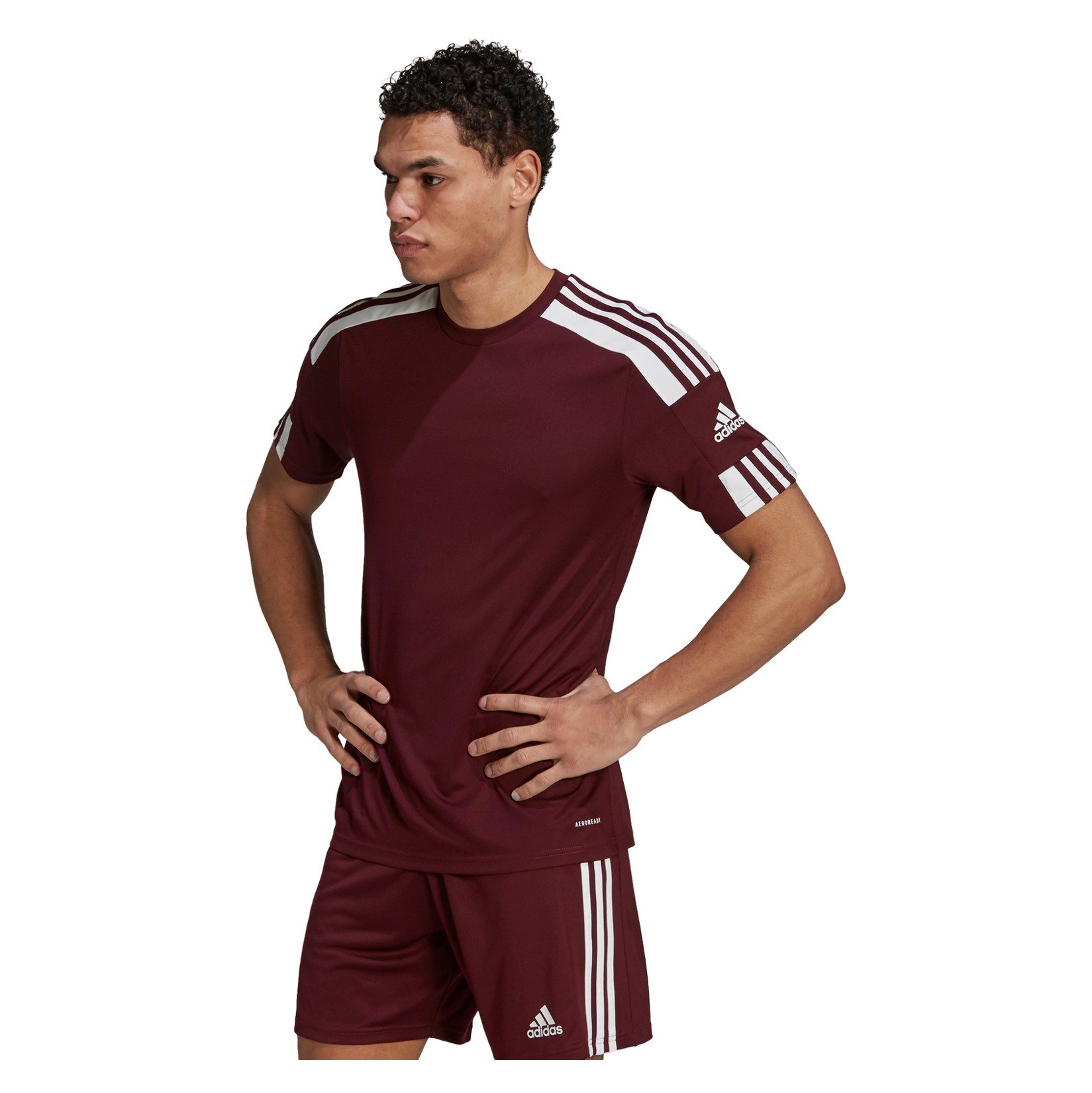 adidas Squadra 21 Short Sleeve Shirt (M) 