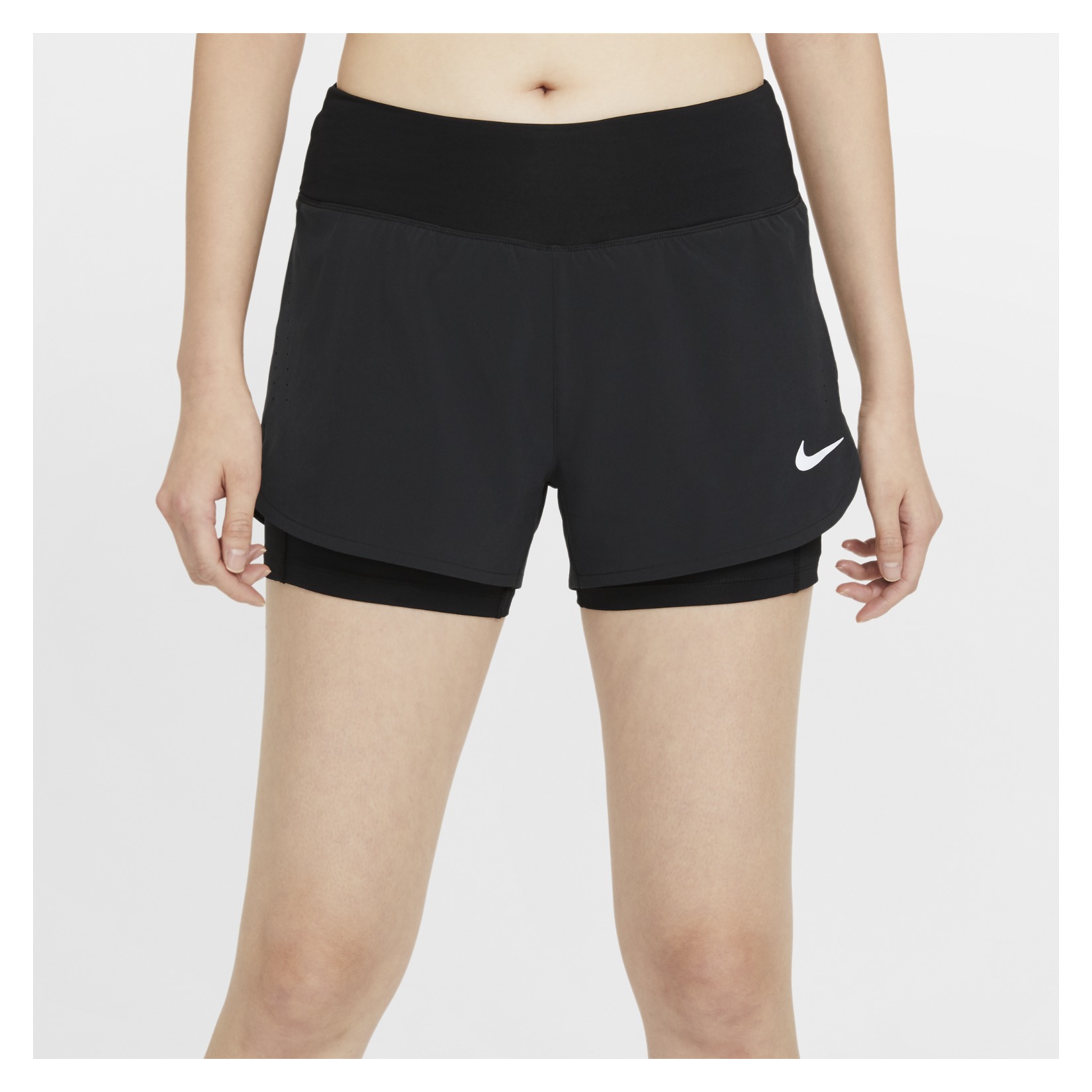 Nike Womens Eclipse 2-In-1 Running Shorts - Kitlocker.com