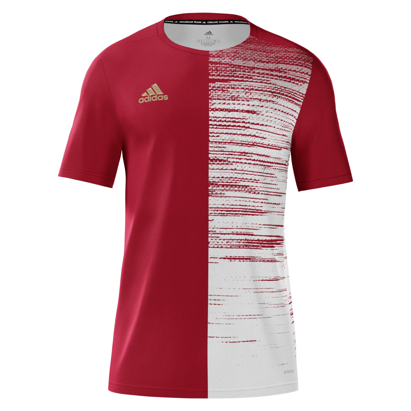 finalizando trabajador cobija adidas Mi Team Mi Graphic 20 Crew SS Jersey Mens - Kitlocker.com