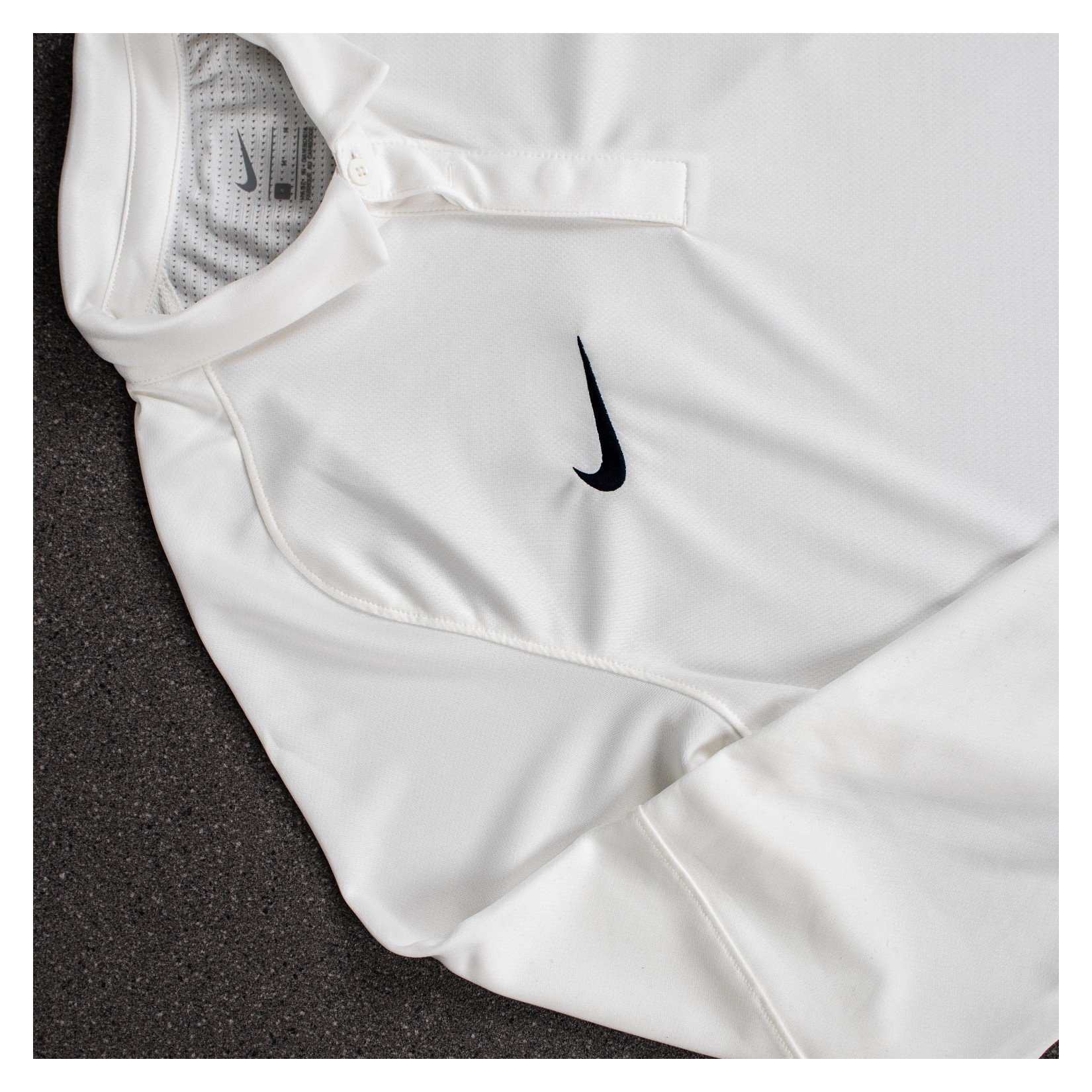 Neon-Nike Cricket Long Sleeve Game Polo
