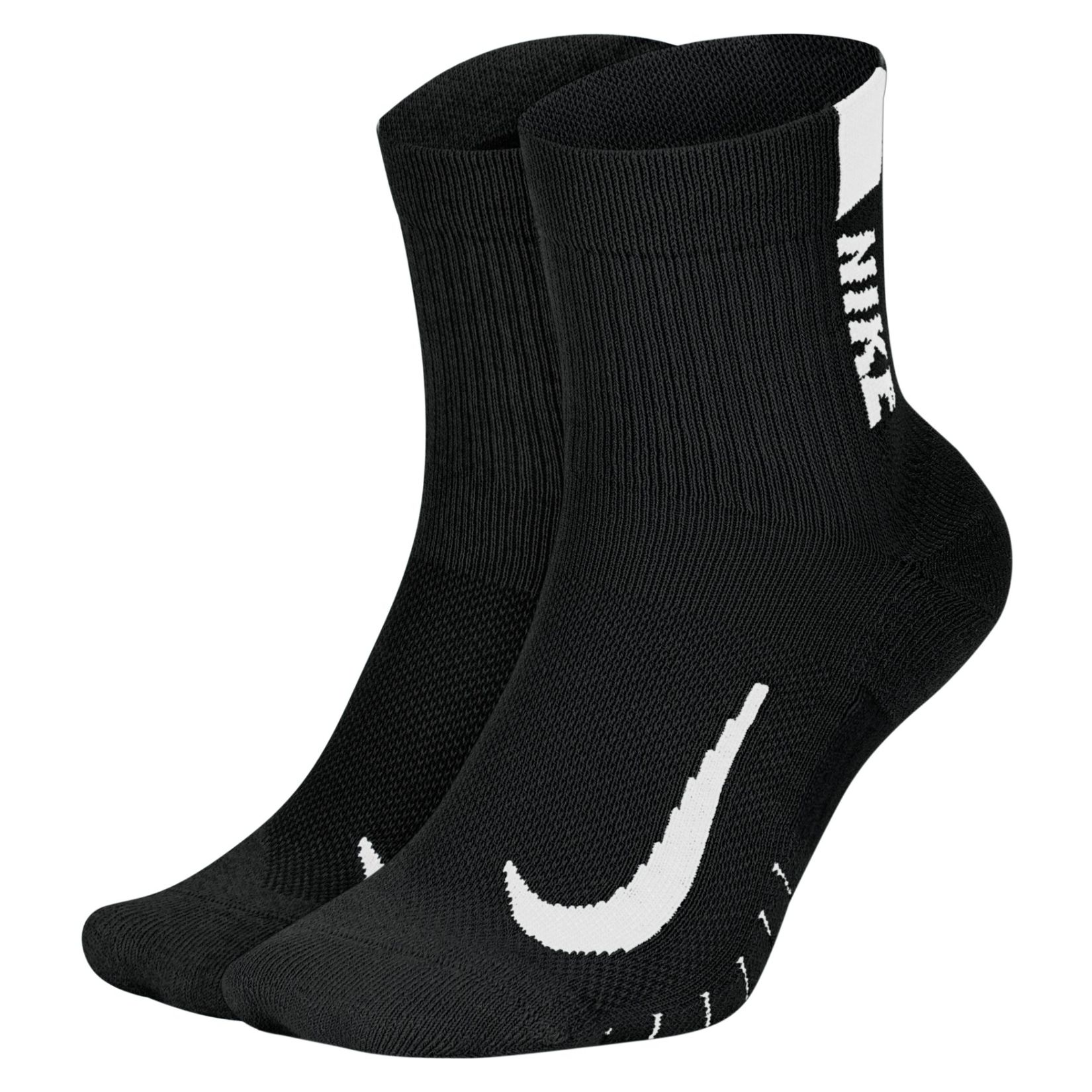 Nike Multiplier Running Ankle Socks (2 Pair) - Kitlocker.com