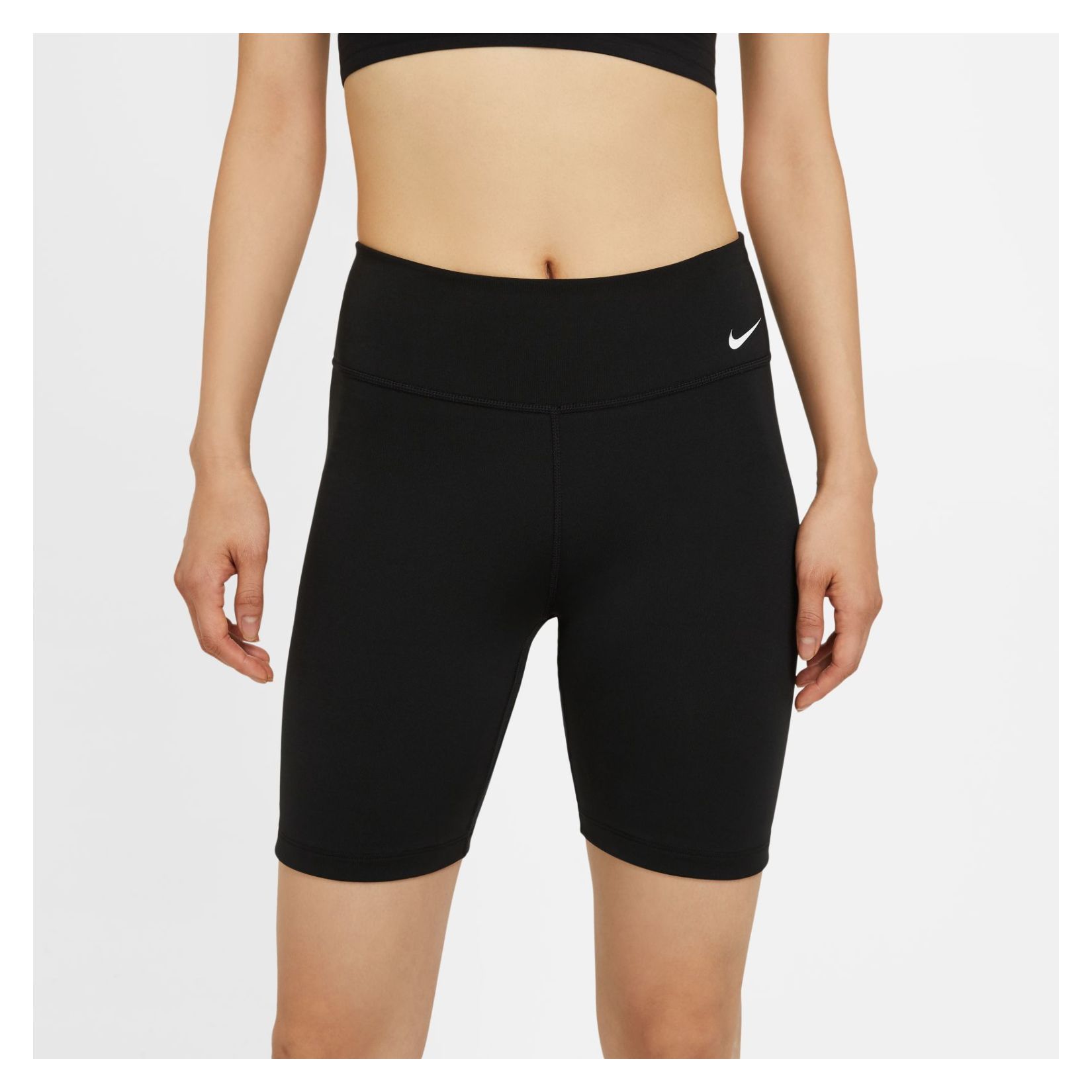 Nike Womens One Shorts Mid-Rise 7 Inch