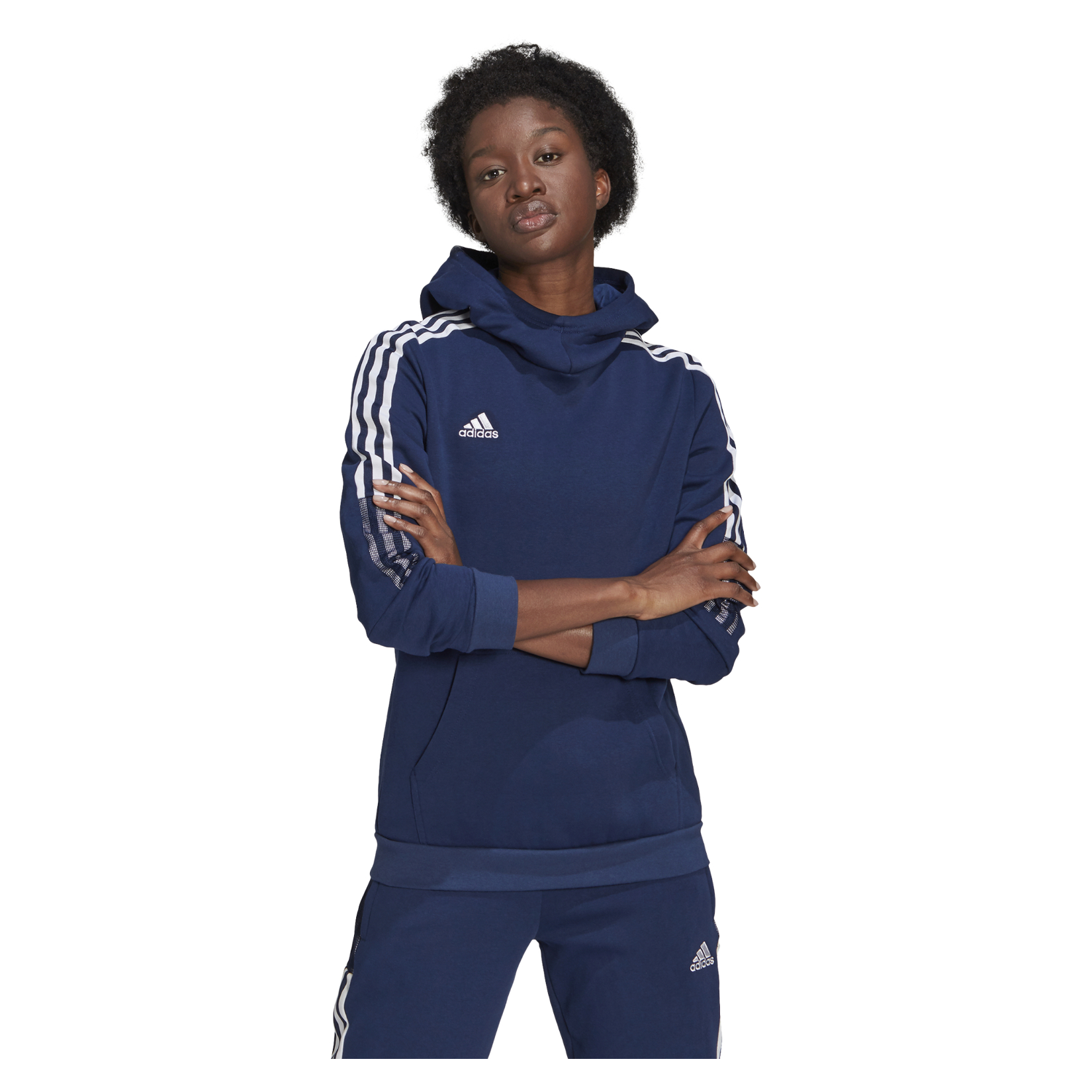 adidas Womens Tiro 21 Sweat Hoodie (W)