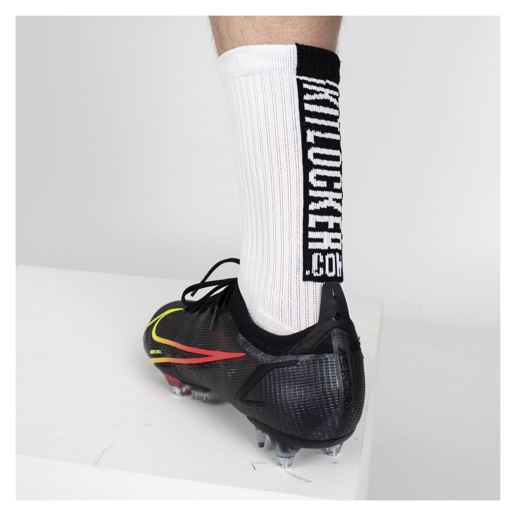 Kitlocker Cotton Crew Grip Socks