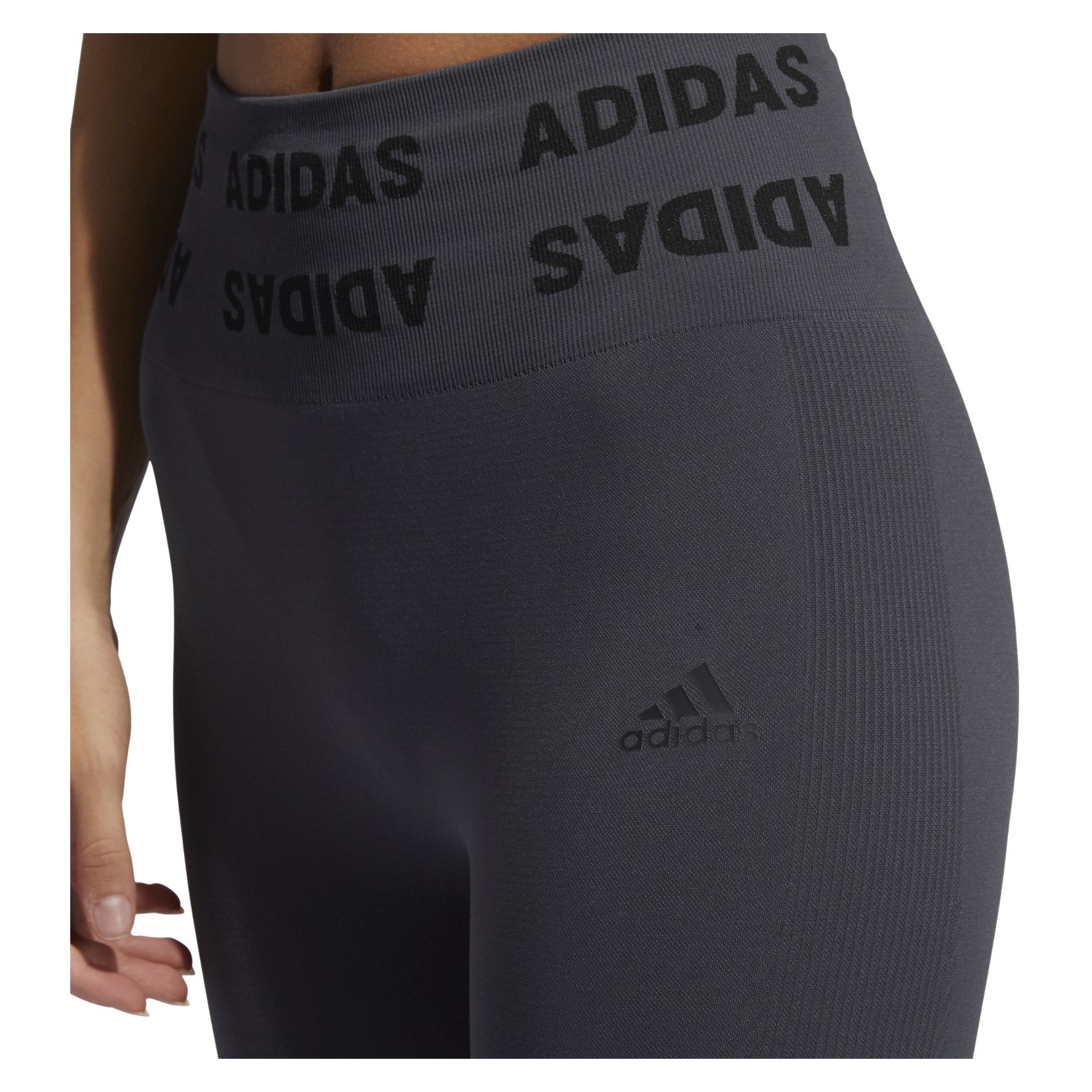 adidas Womens Training Aeroknit 7/8 High-Rise Tights 