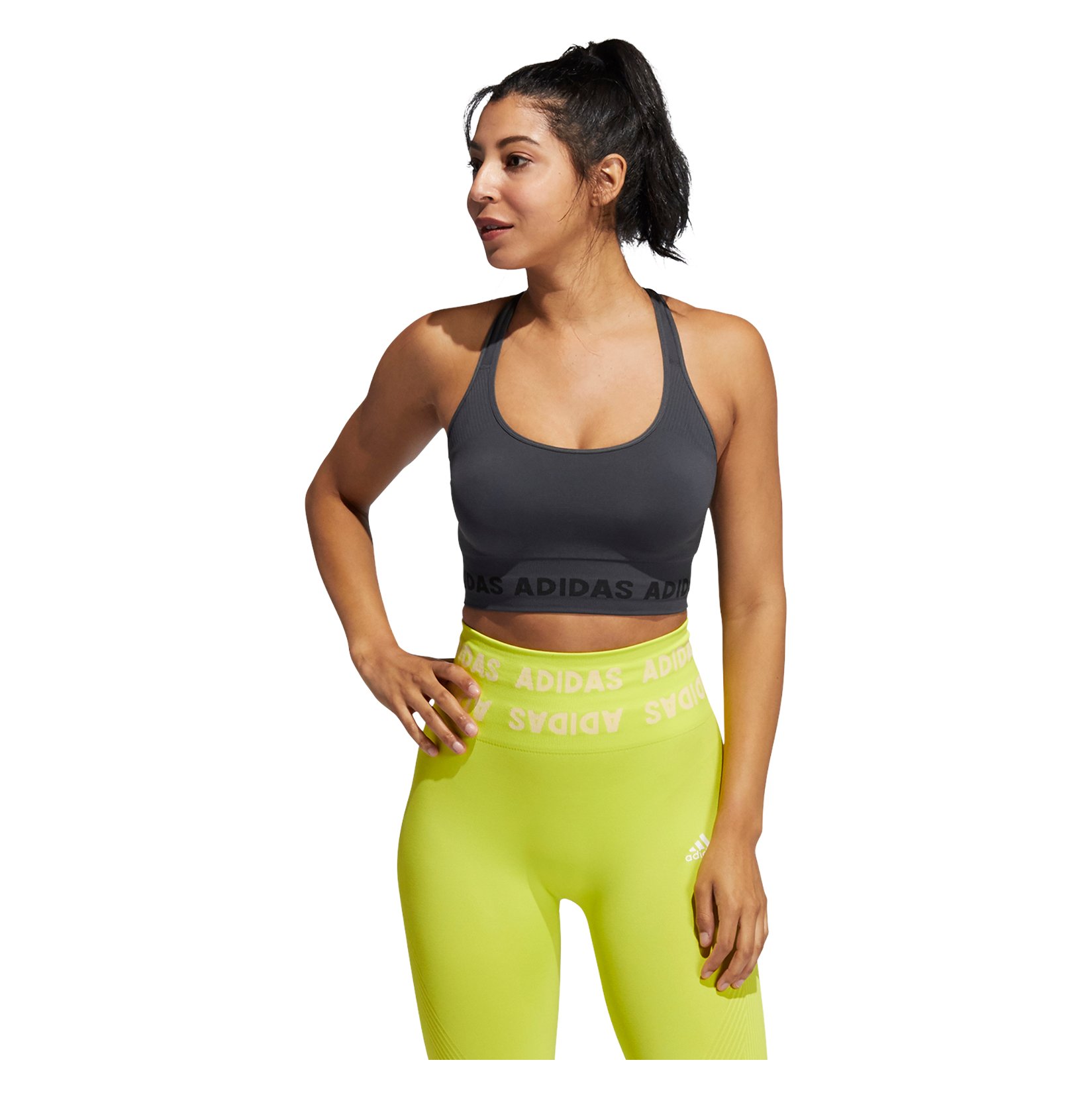 adidas Womens Training Aeroknit Bra 