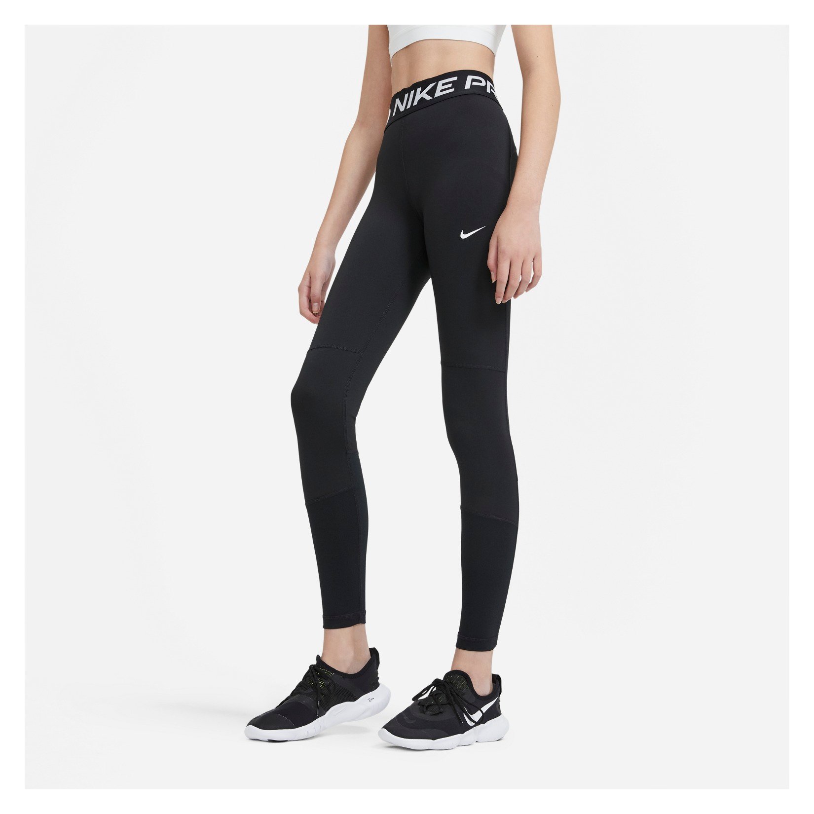 Nike Womens Pro Big Kids (Girls) Leggings - Kitlocker.com