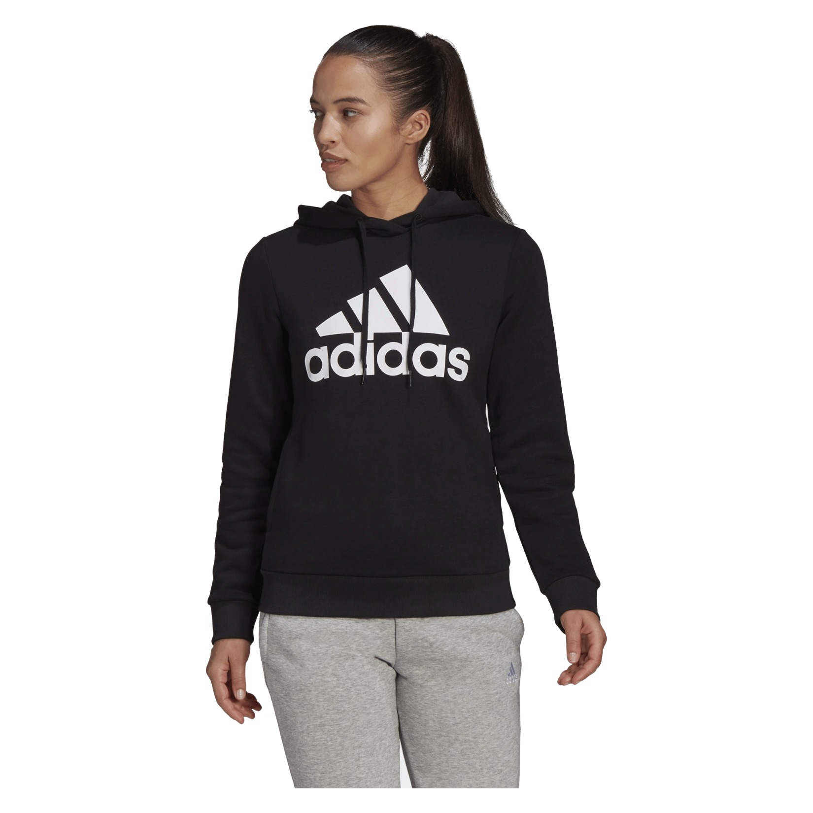 adidas Womens Essentials Logo Fleece Hoodie (W)