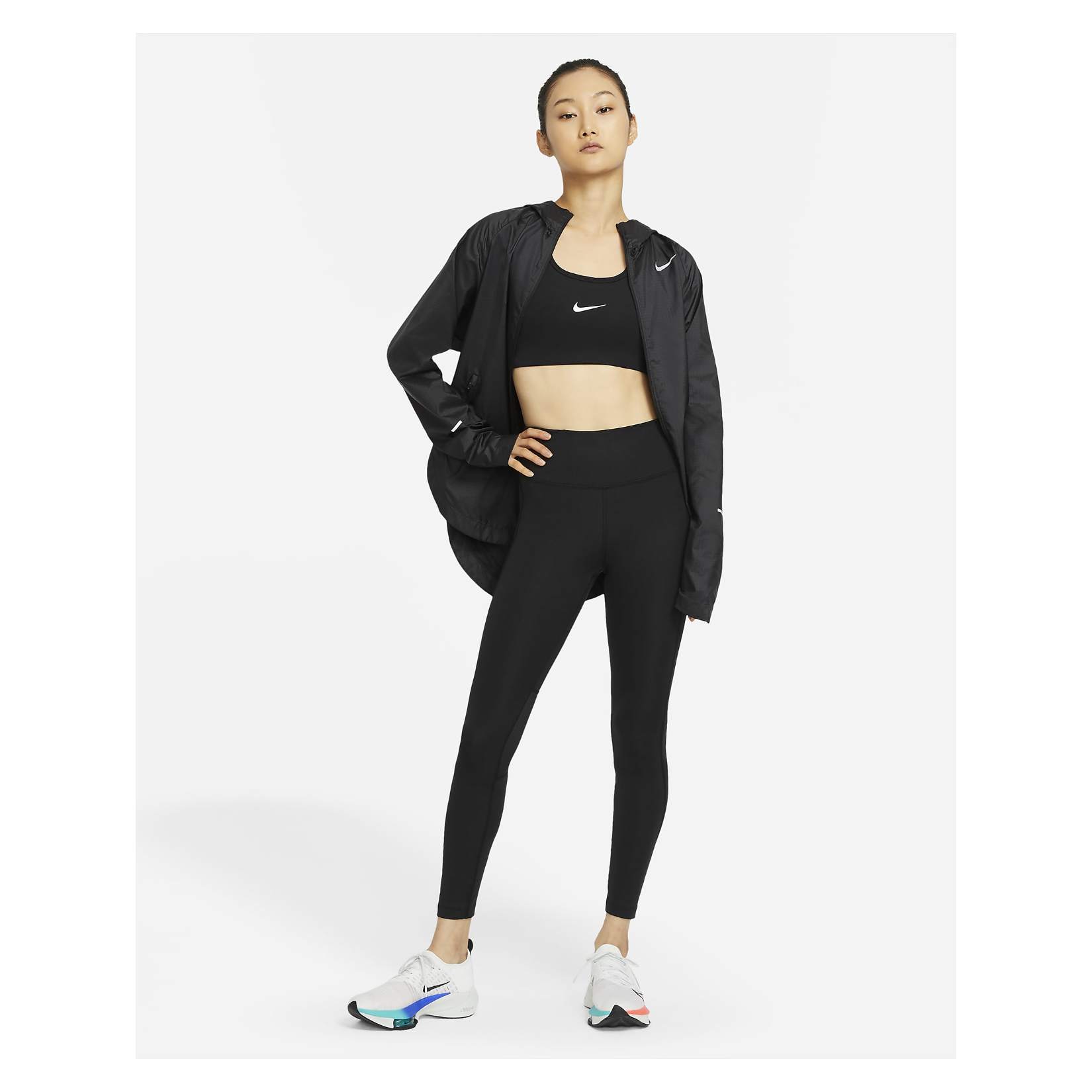 NIKE 'FAST' RUNNING LEGGINGS, CZ9240-010, BLACK, SIZE XL, NWT 