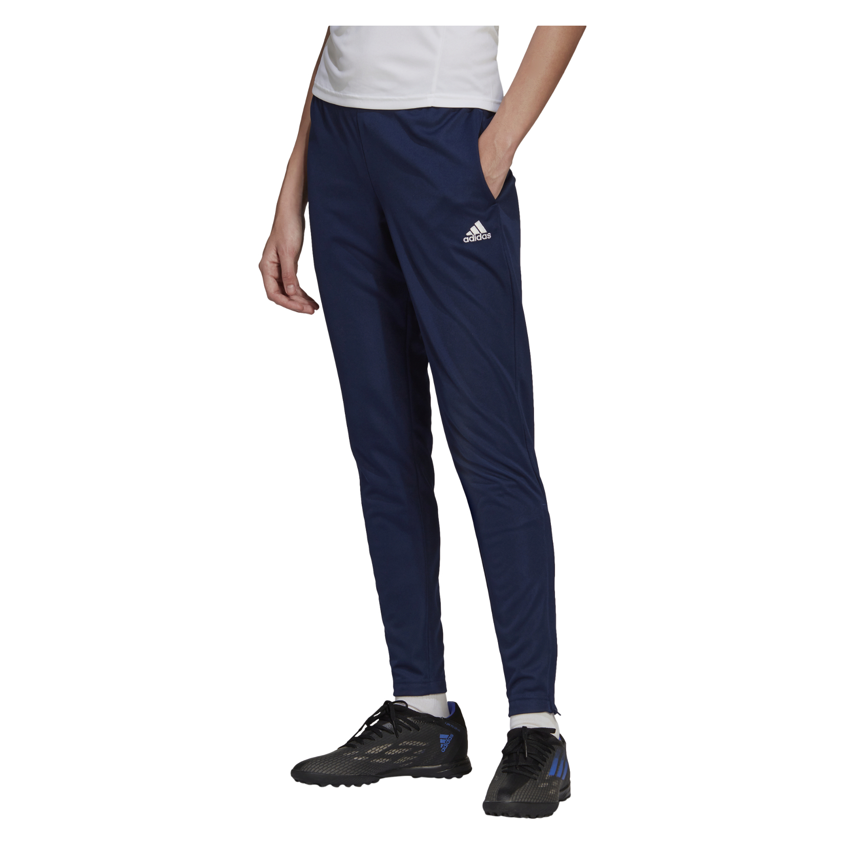 Adidas Entrada 22 Sweat Pants -Team Navy Blue - Total Football Direct