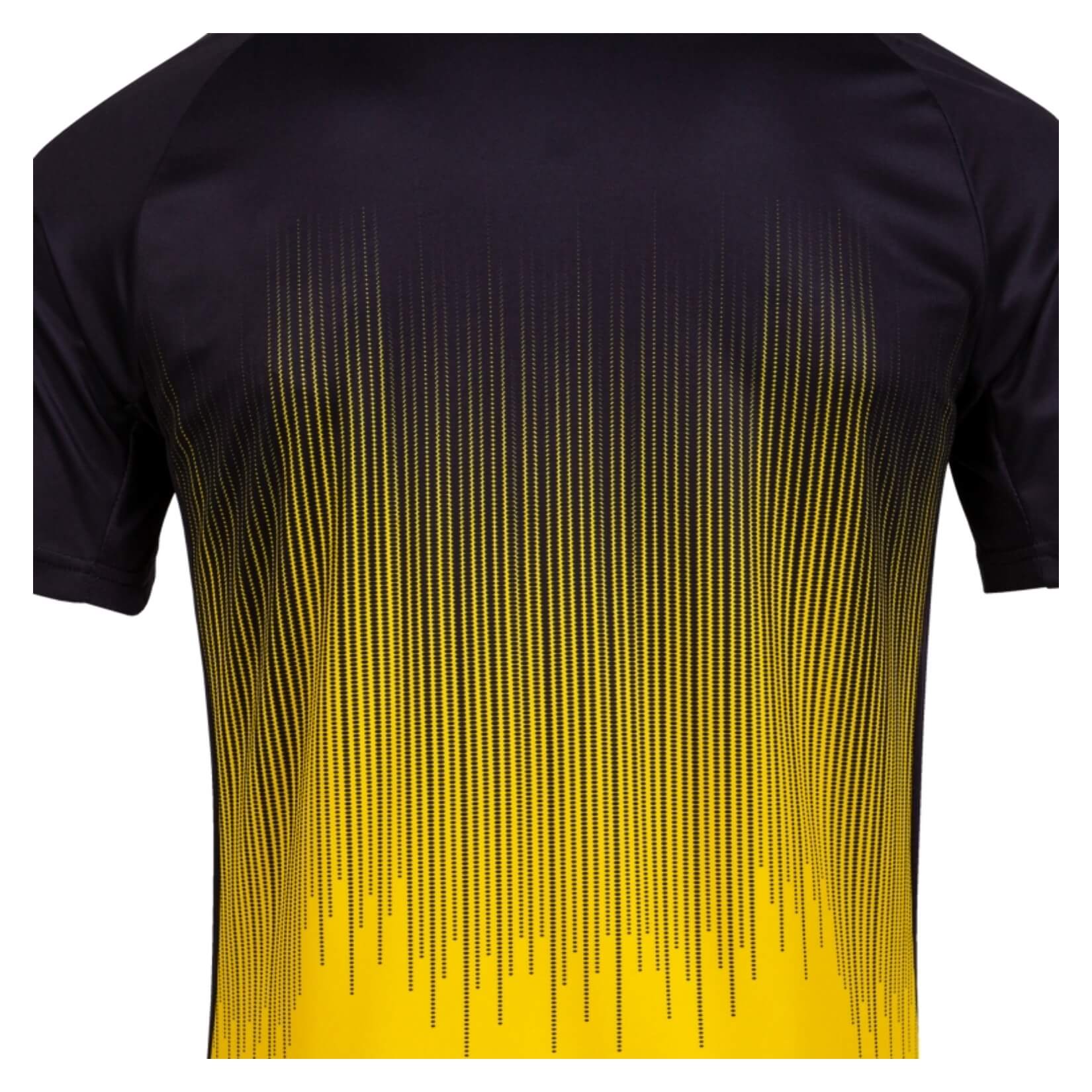 Shirt short sleeve man Tiger IV yellow black