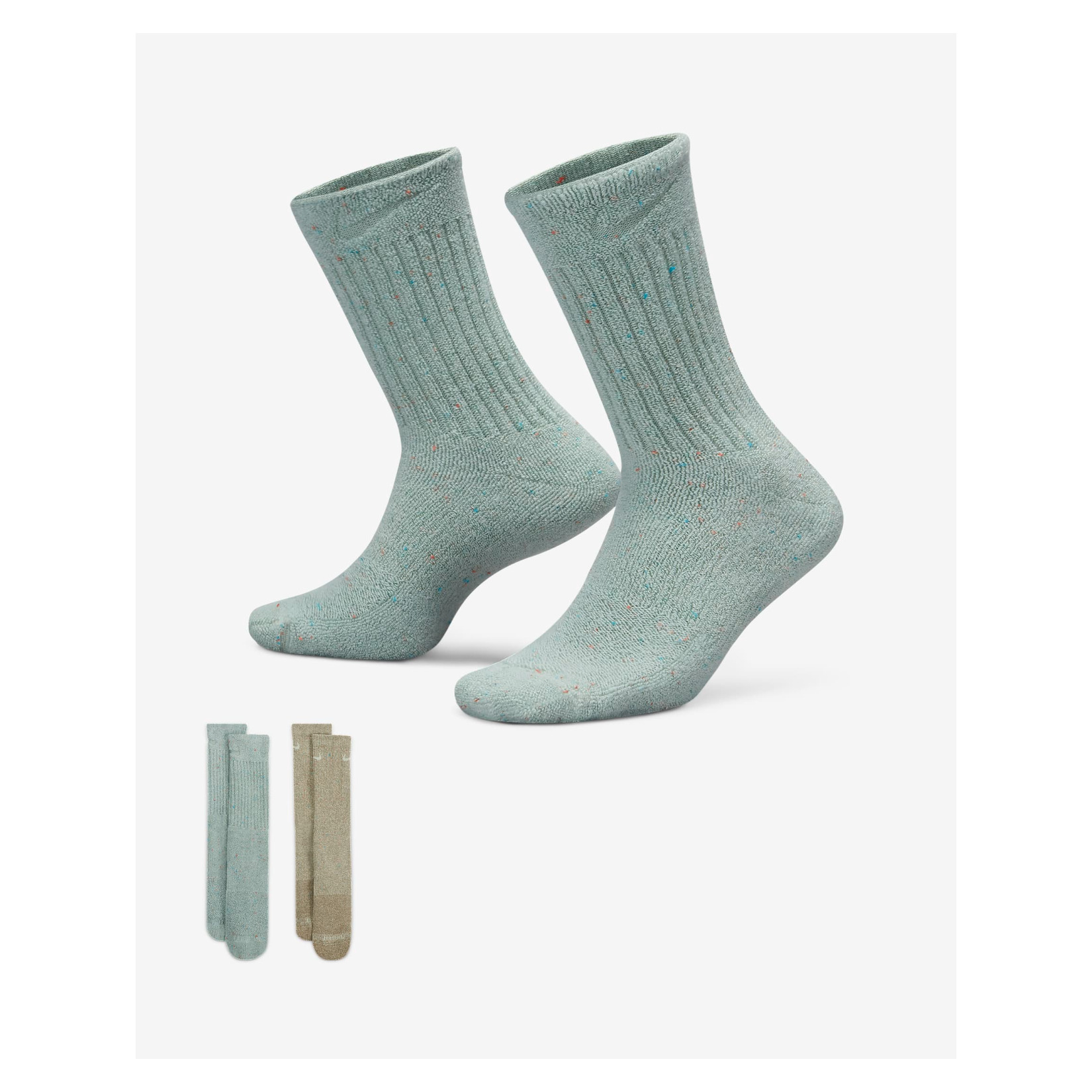 Nike Everyday Plus Cushioned Training Crew Socks (2 Pairs)