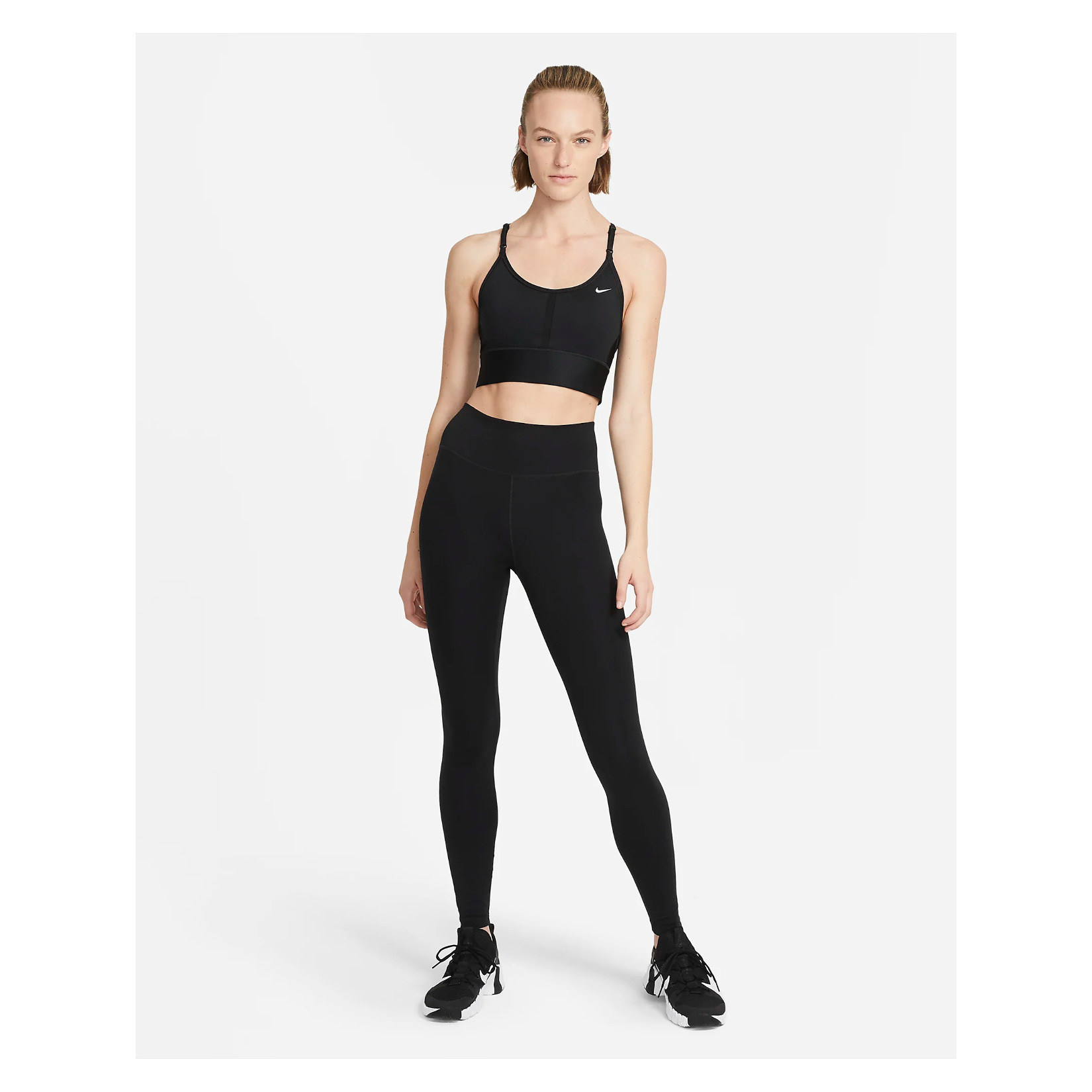 Nike Womens Dri-FIT Indy Light-Support Padded Longline Sports