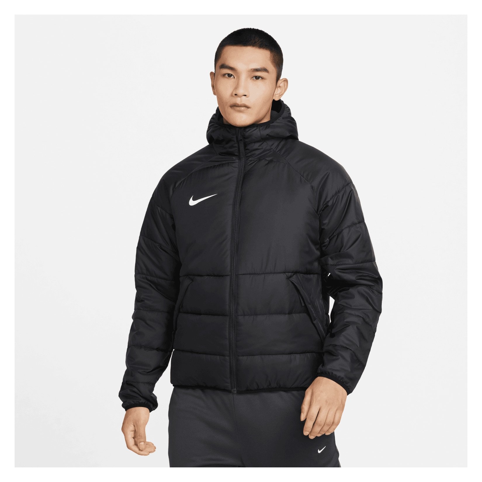 Nike Football academy padded parka in black