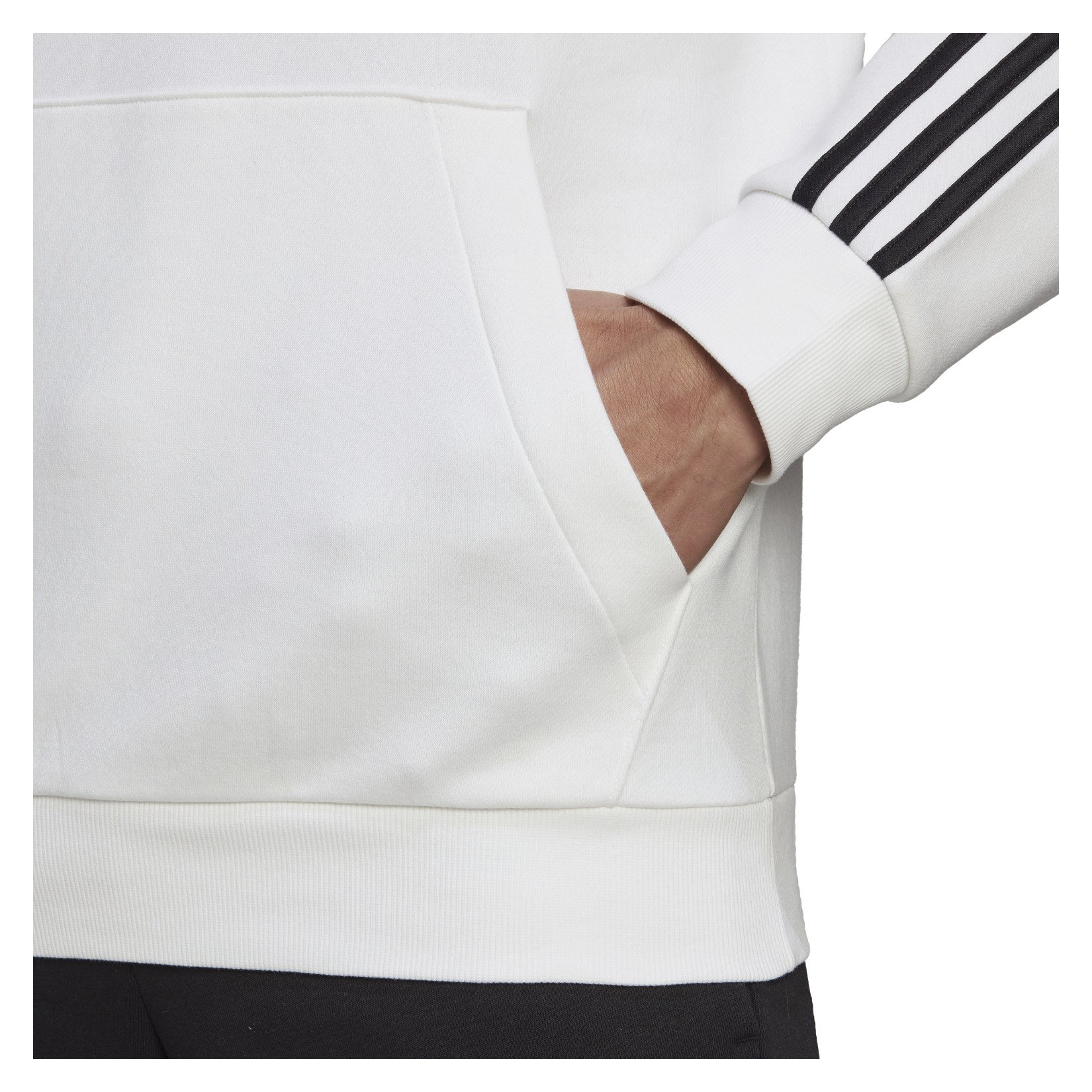 adidas Essentials Fleece 3-Stripes Logo Hoodie