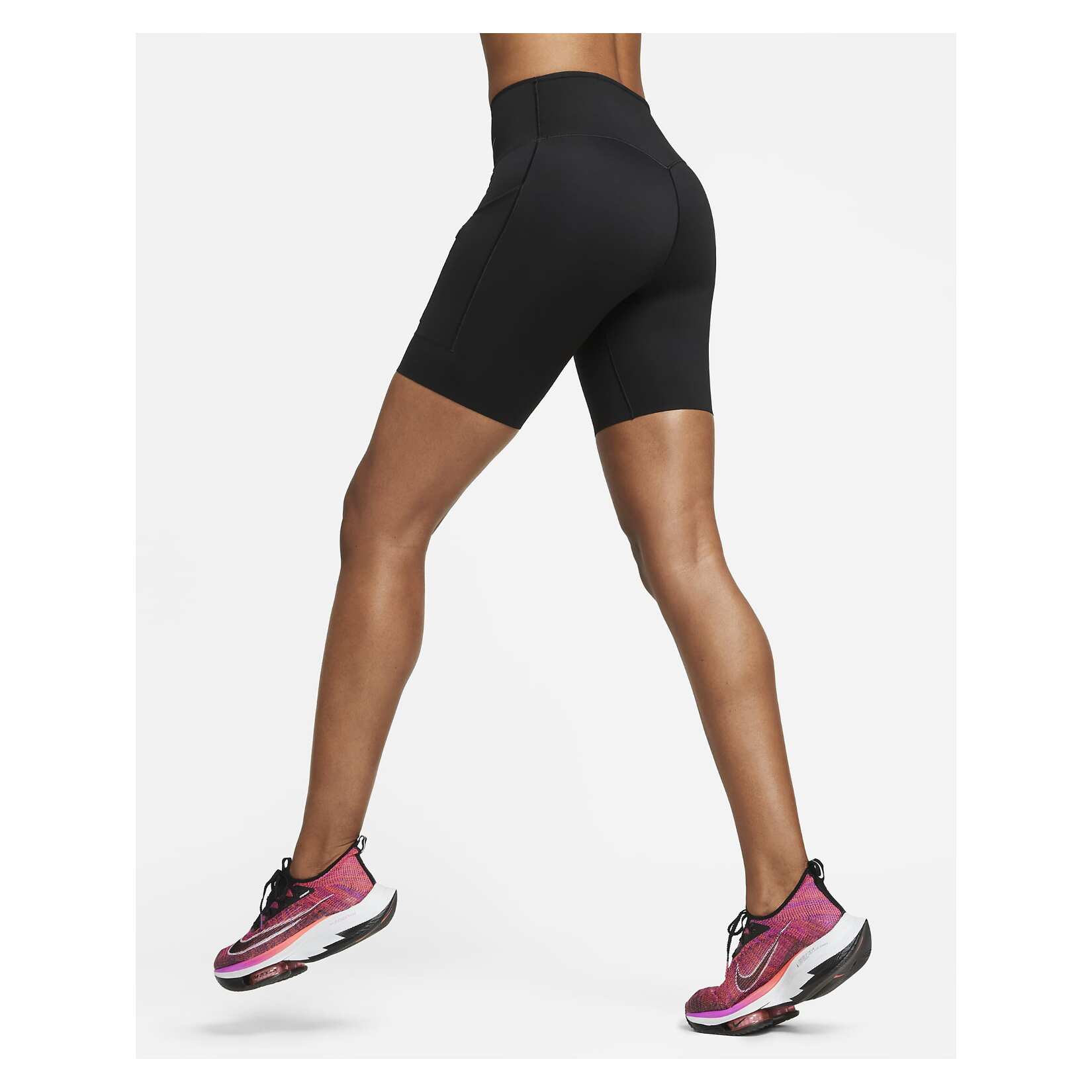 Nike Dri-Fit Go Womens Mid-Rise Shorts