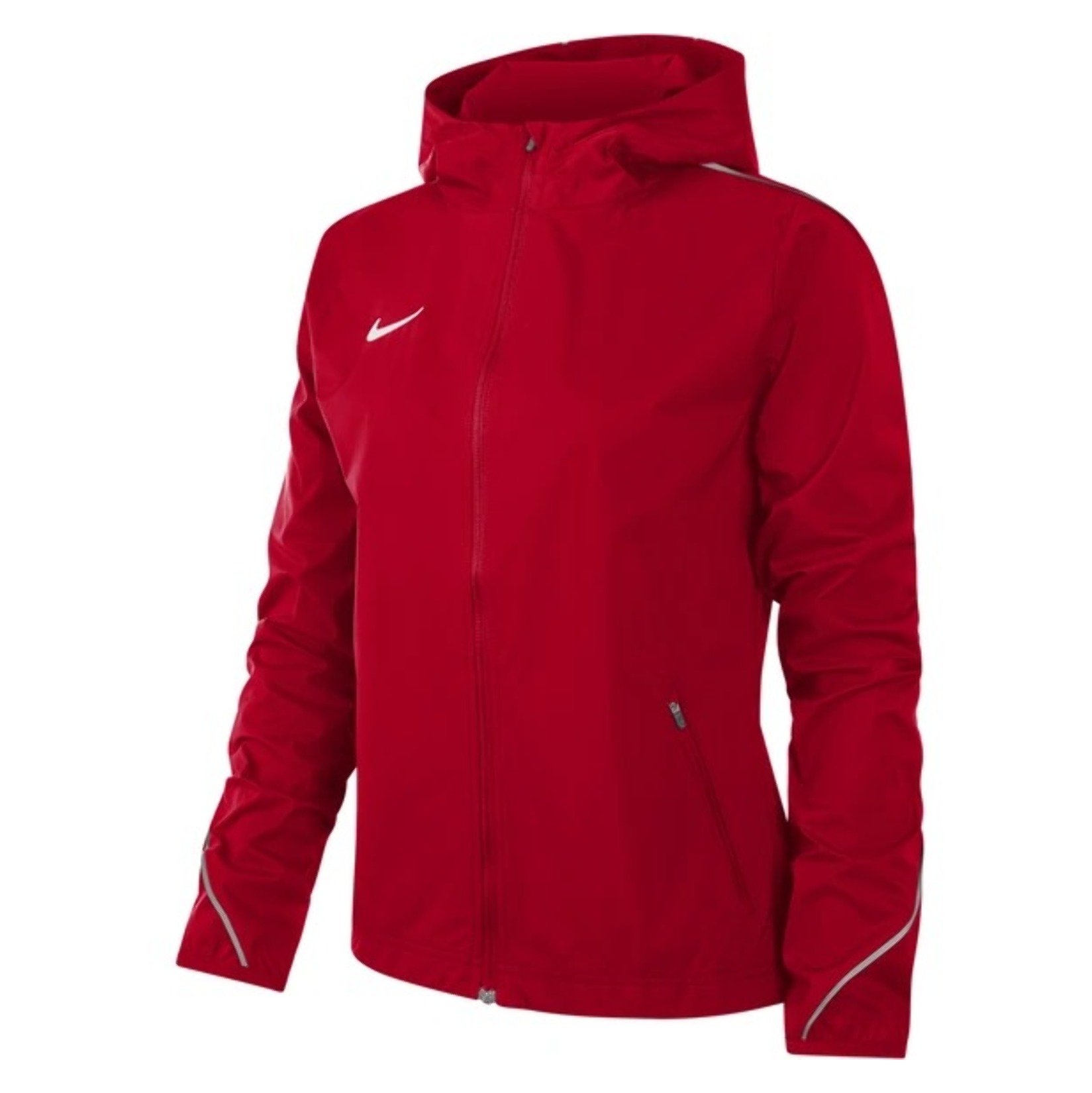Red nike jacket womens on sale