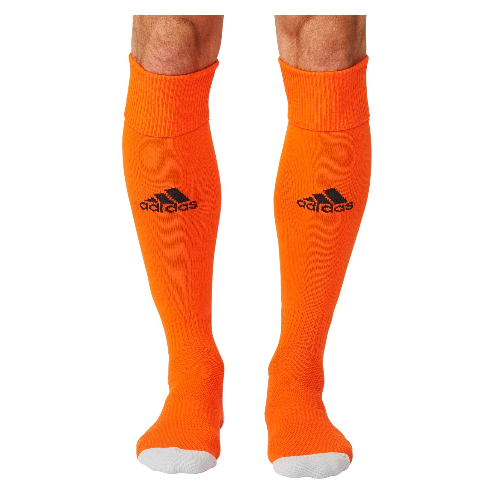 orange adidas socks