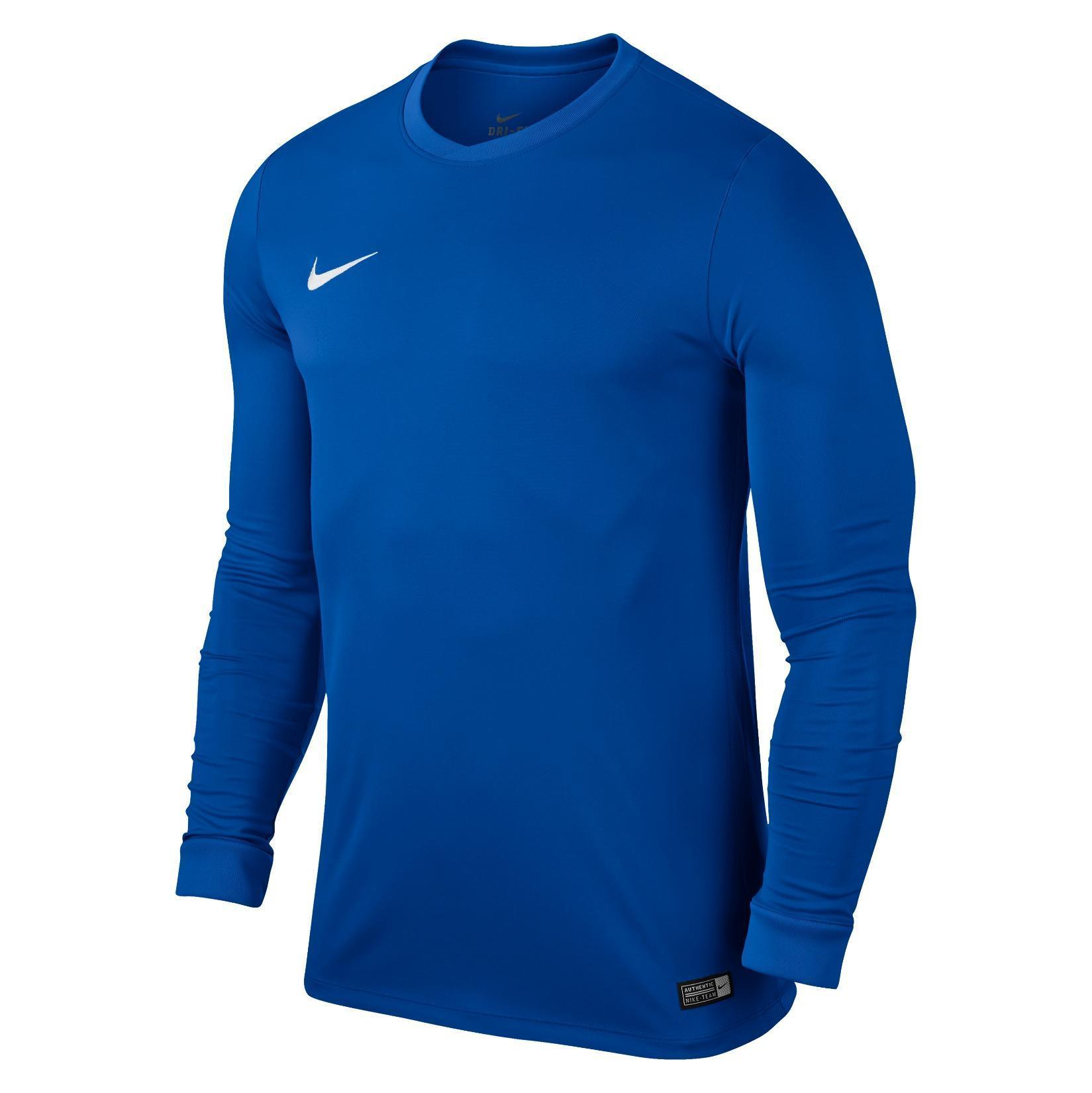blue nike football kit
