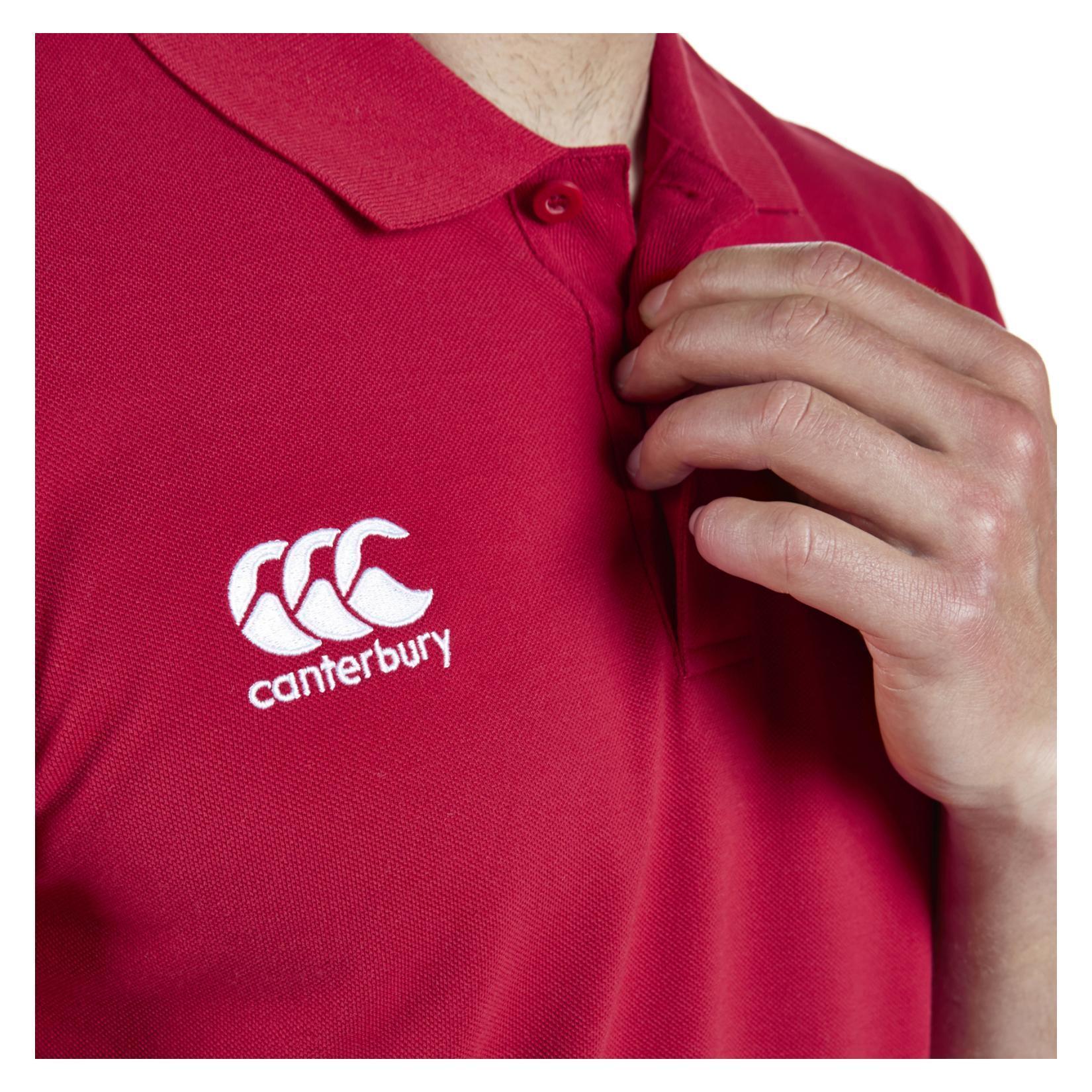 Canterbury Waimak Polo Shirt Flag Red-4