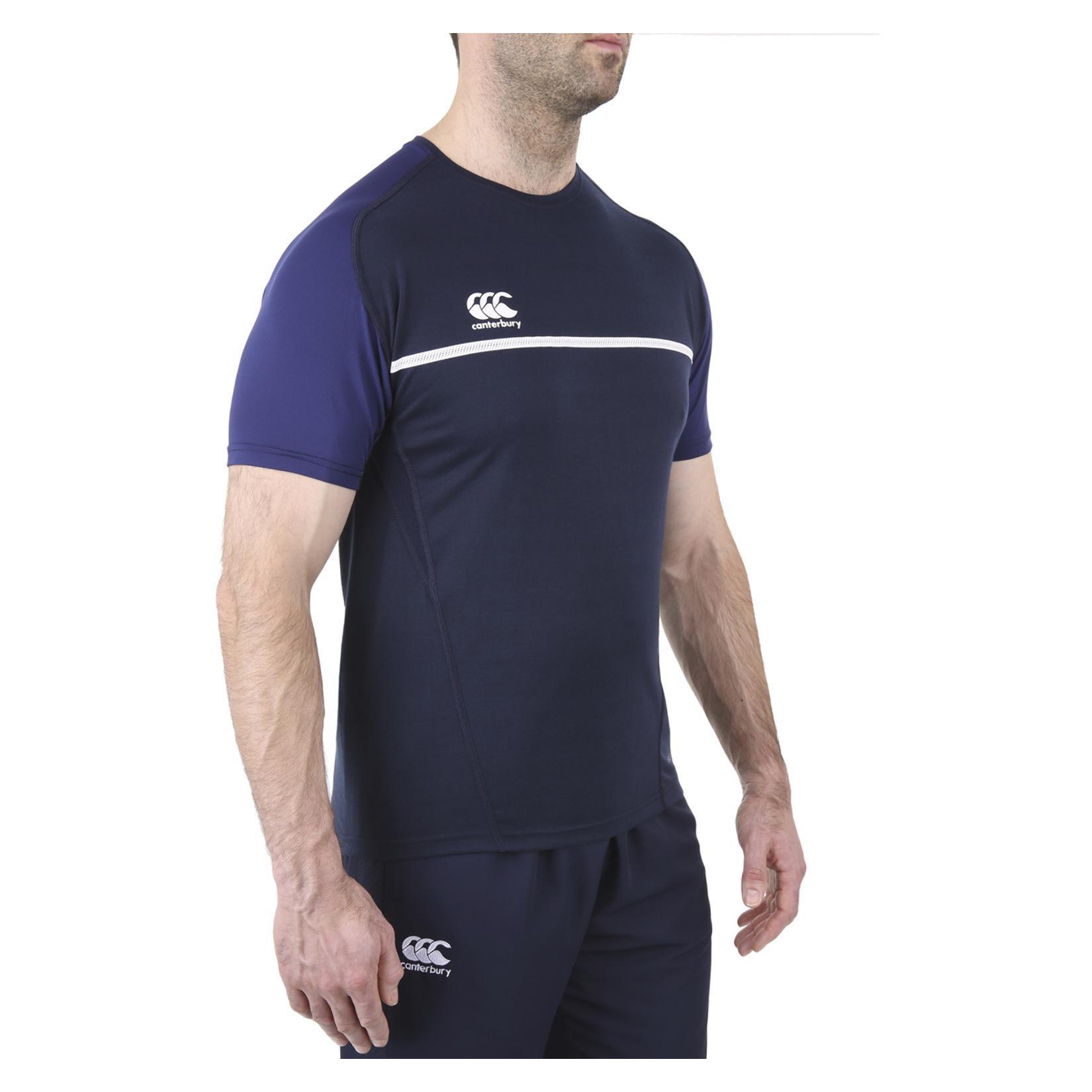 Canterbury Pro Dry T-shirt Navy-Tonal-3-43711-4497