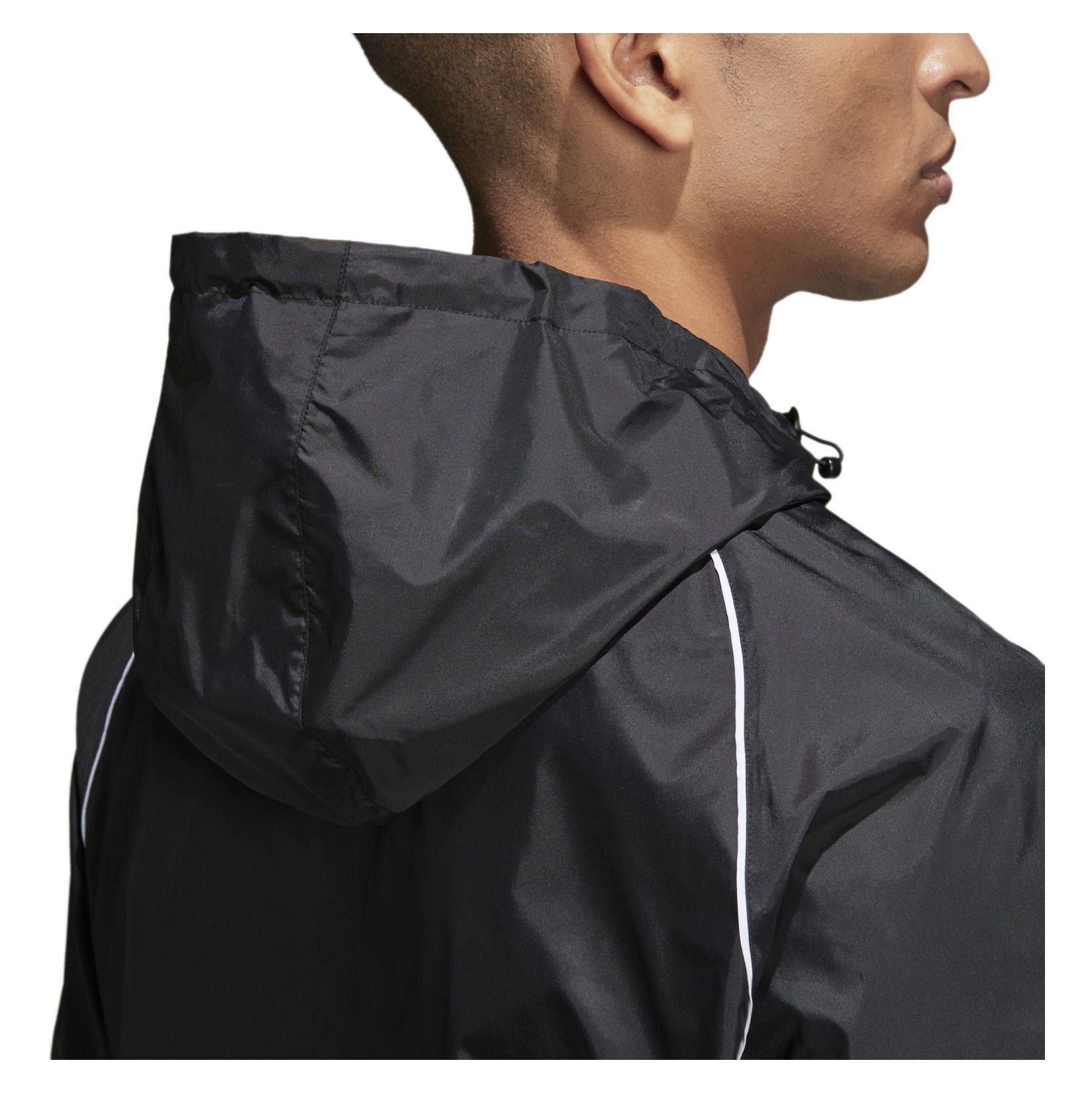 adidas core 18 rain jacket black