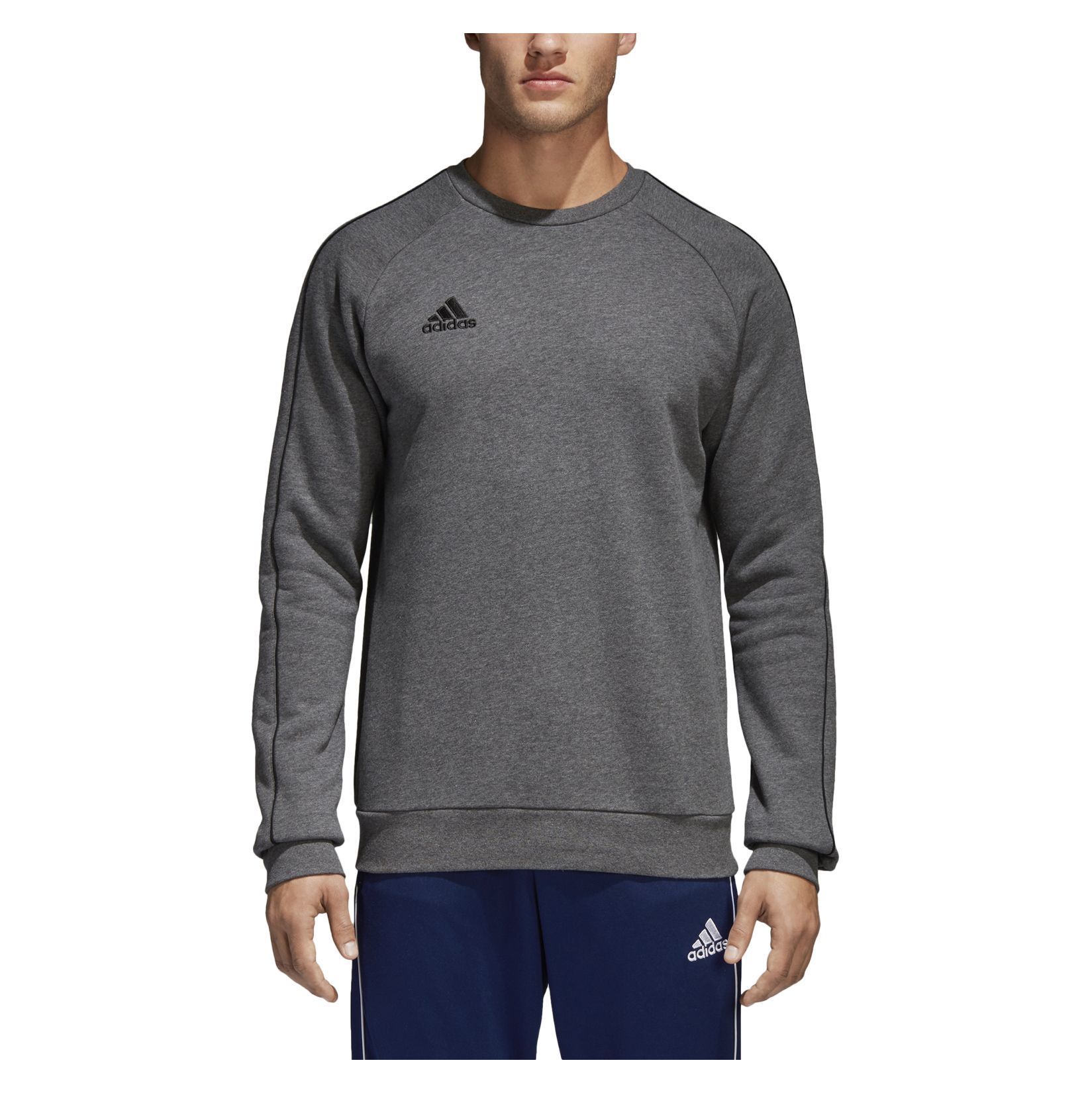 black and grey adidas sweatshirt