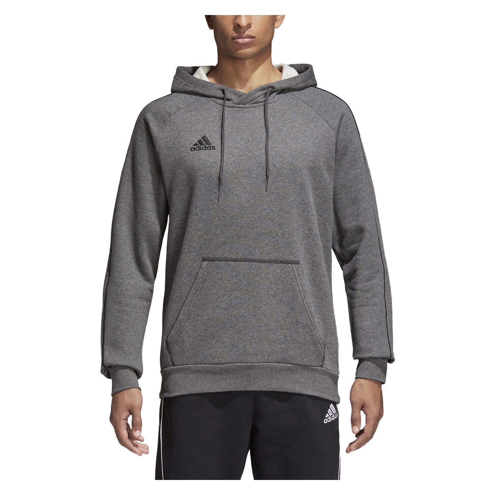 gray adidas hoodie