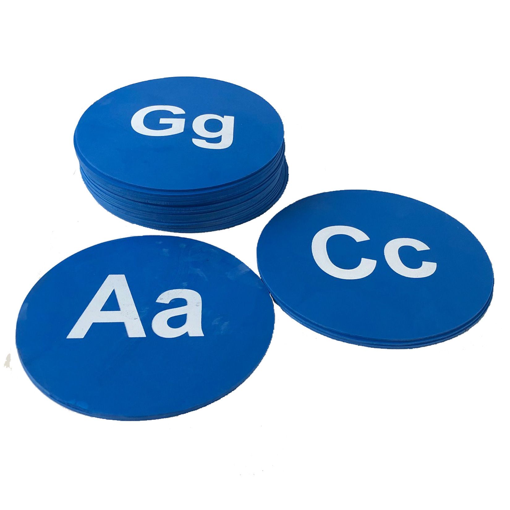 Alphabet (Aa-Zz) Spot Markers 8 inch