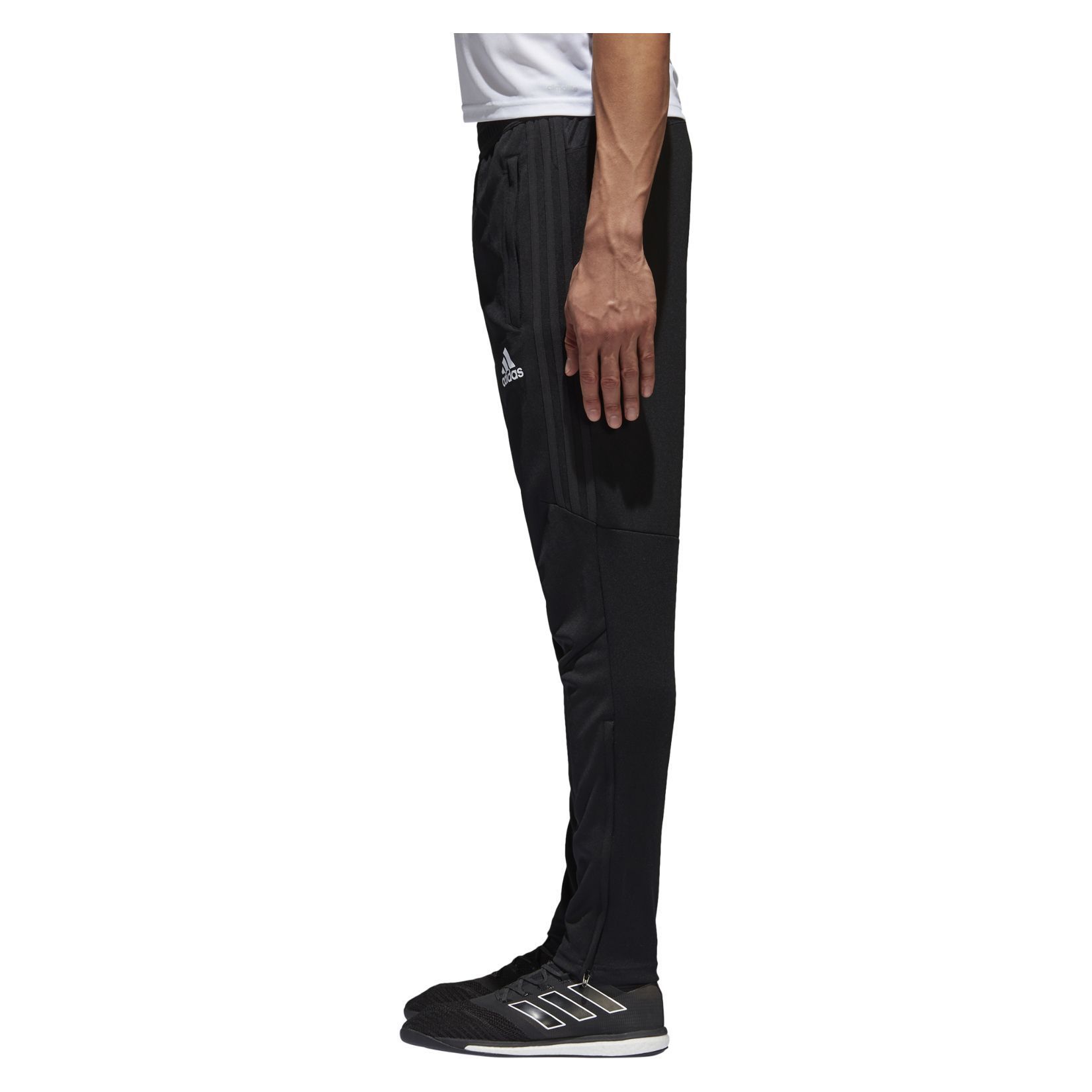 black adidas training pants