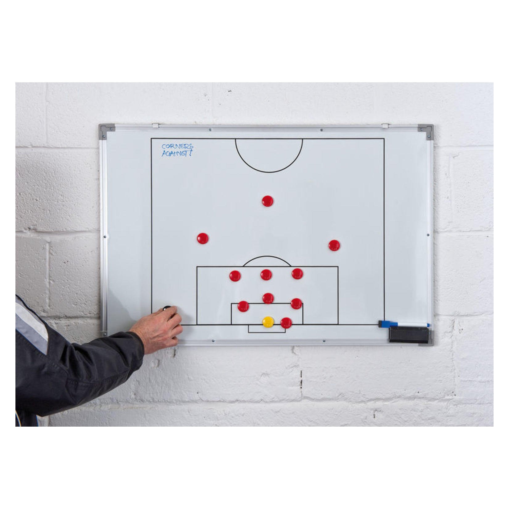 Precision Double-sided Football Tactics Board 60x90cm