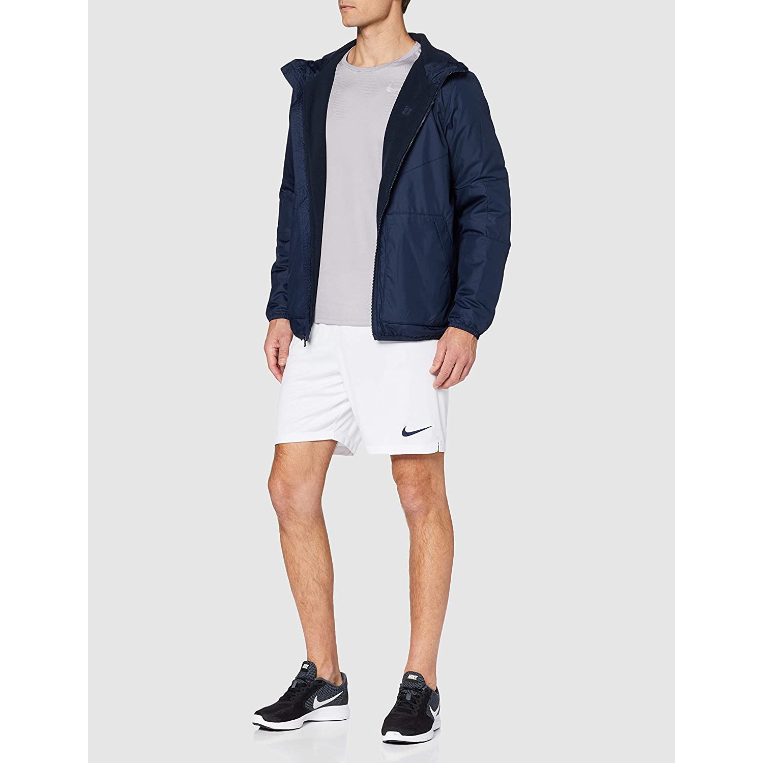 nike team fall fleece lined jacket