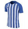 Nike Striped Division III Short Sleeve Shirt Royal Blue-White-Black-Black