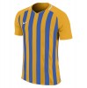 Nike Striped Division III Short Sleeve Shirt University Gold-Royal Blue-White-White