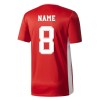 Adidas Entrada 18 Short Sleeve Shirt Power Red-White