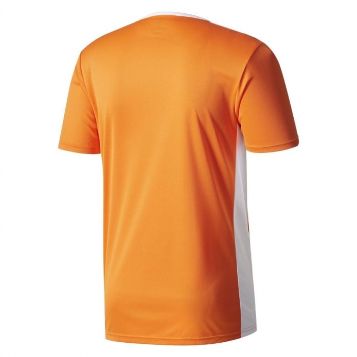 Adidas Entrada 18 Short Sleeve Shirt Orange-White
