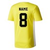 Adidas Entrada 18 Short Sleeve Shirt Yellow-White