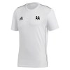 Adidas Core 18 Performance Tee White-Black