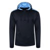 Authentic 1/4 Zip Hoodie Navy-Sky