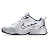 Nike Air Monarch IV Training Shoe White-Metallic Silver