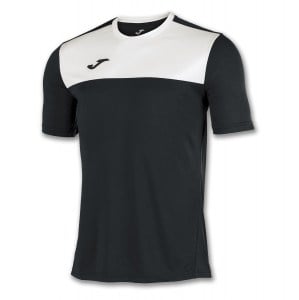 Joma Winner Short Sleeve Shirt Black-White
