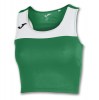 Joma Womens Race Tank Top (f) Green-White