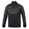 Joma Essential 1/3 Zip Running Midlayer Anthracite-Black