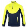 Joma Essential 1/3 Zip Running Midlayer Yellow Fluo-Navy