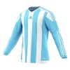 Adidas Striped 15 Long Sleeve Shirt Clear Blue-White