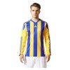 Adidas Striped 15 Long Sleeve Shirt Yellow-Bold Blue