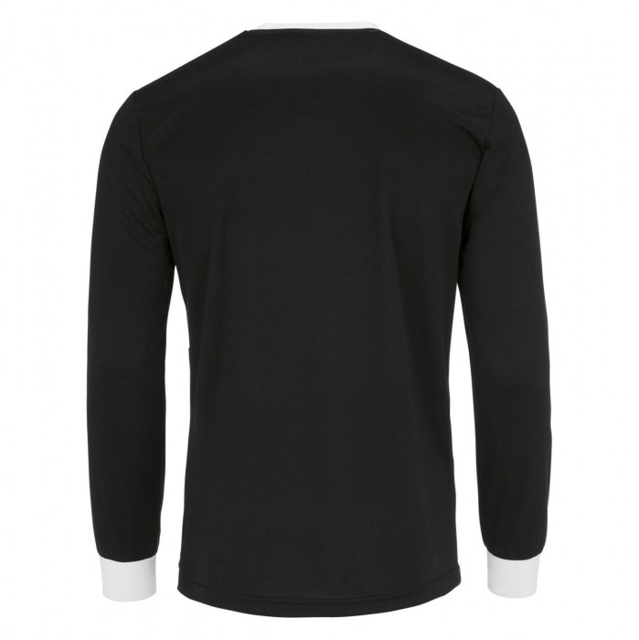 Errea Jaro Long Sleeve Football Shirt Black White