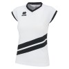 Errea Jens Short Sleeve Shirt (f) White Black
