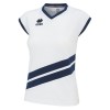Errea Jens Short Sleeve Shirt (f) White Navy